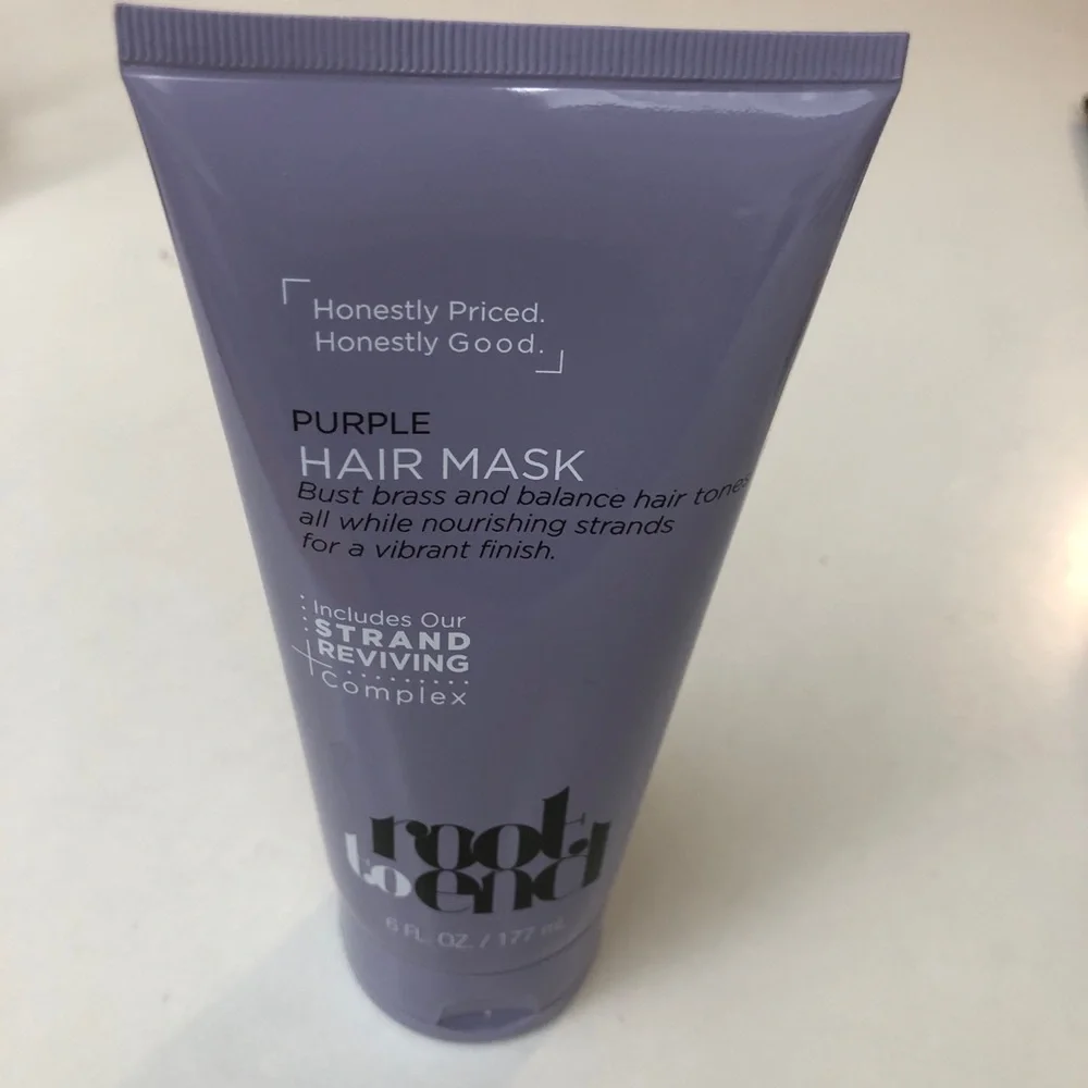 Root To End Purple Hair Mask Strand Reviving Complex 6 OZ /177 ml